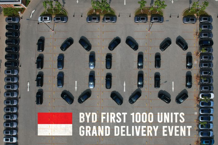 1.000 Unit Mobil Listrik BYD Siap Menggebrak Jalanan Indonesia